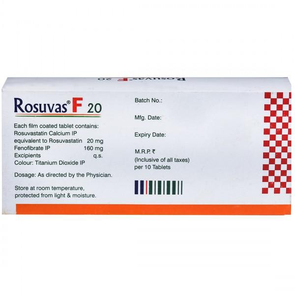 Rosuvas F 20 Tablet