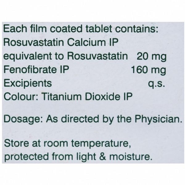 Rosuvas F 20 Tablet