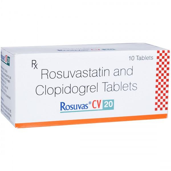 Rosuvas CV 20Mg/75Mg Tablet