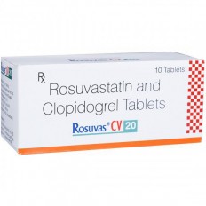 Rosuvas CV 20Mg/75Mg Tablet