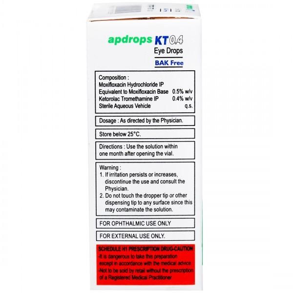 Apdrops KT 0.4 Eye Drops BAK Free