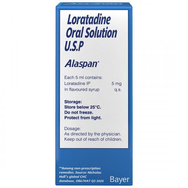 Alaspan Loratadine Oral Solution USP