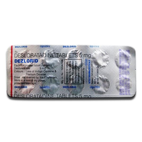 Dezlorid 5Mg Tablet