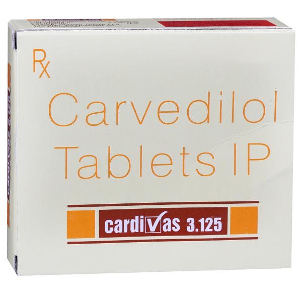 Cardivas 3.125 Tablet