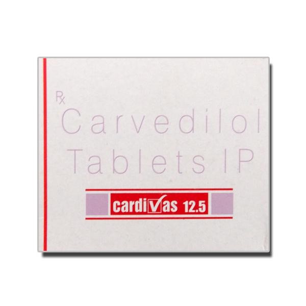 Cardivas 12.5 Tablet