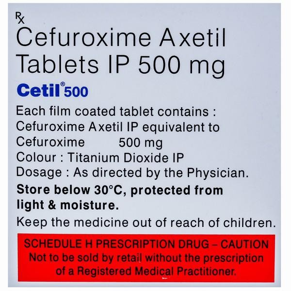 Cetil 500 Tablet