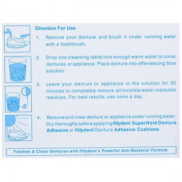 Fittydent Cleansing Tablet (4 Tablet)