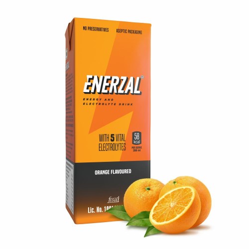 Enerzal Energy Liquid Drink Orange