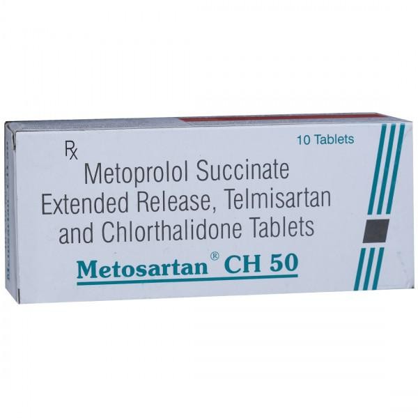Metosartan CH 50 Tablet ER