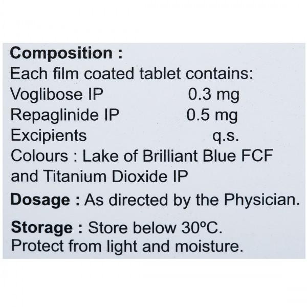 Volix R 0.5Mg/0.3Mg Tablet