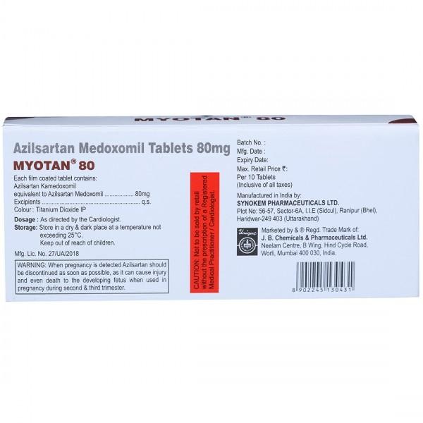 Myotan 80 Tablet