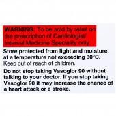 Vasoglor 90 Tablet