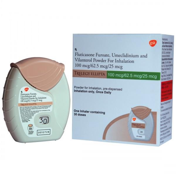 Trelegy Ellipta Powder For Inhalation