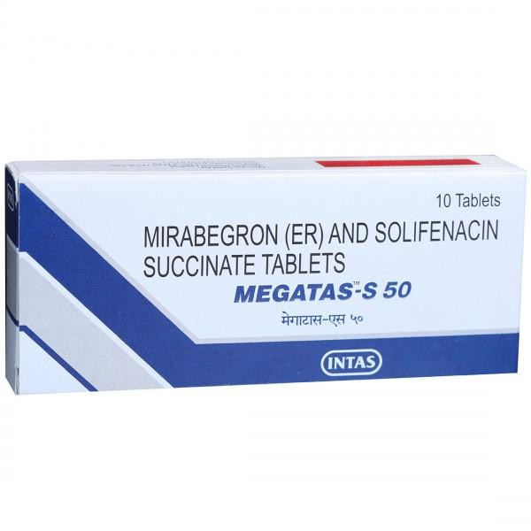 Megatas S 50Mg/5Mg Tablet