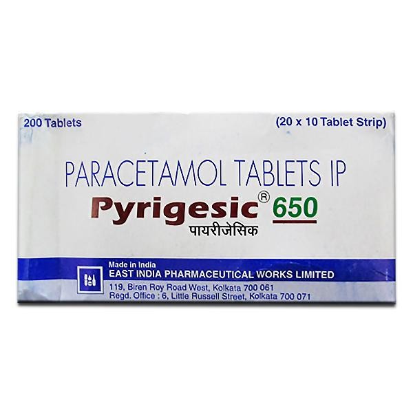 Pyrigesic 650 Tablet (10 Tablet)