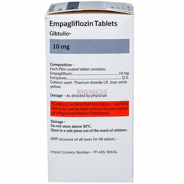 Gibtulio 10Mg Tablet