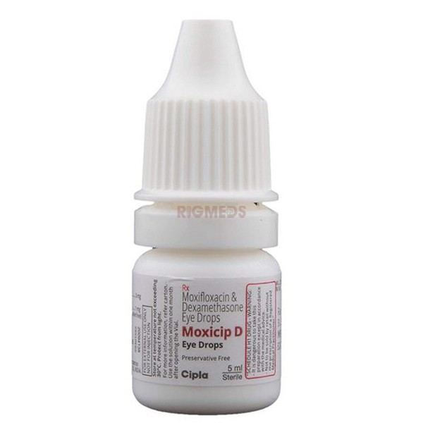 Moxicip D Eye Drop
