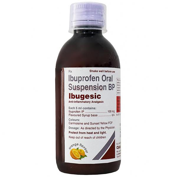 Ibugesic Oral Suspension Orange
