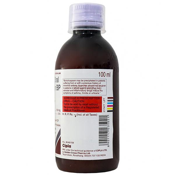 Ibugesic Oral Suspension Orange