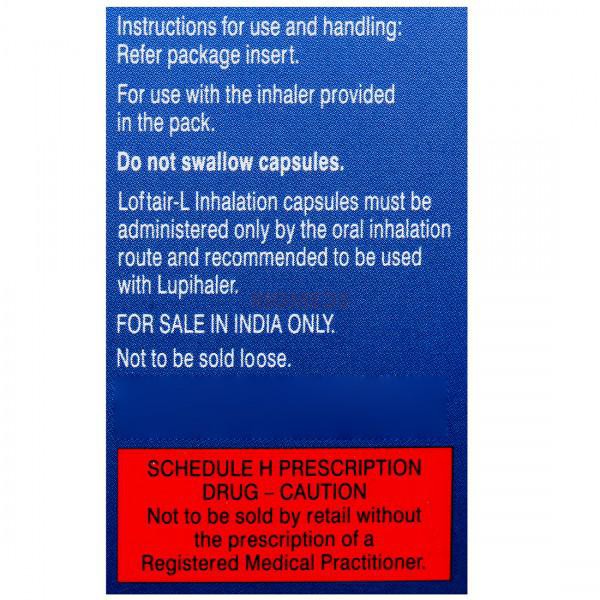 Loftair L Capsule with Inhaler