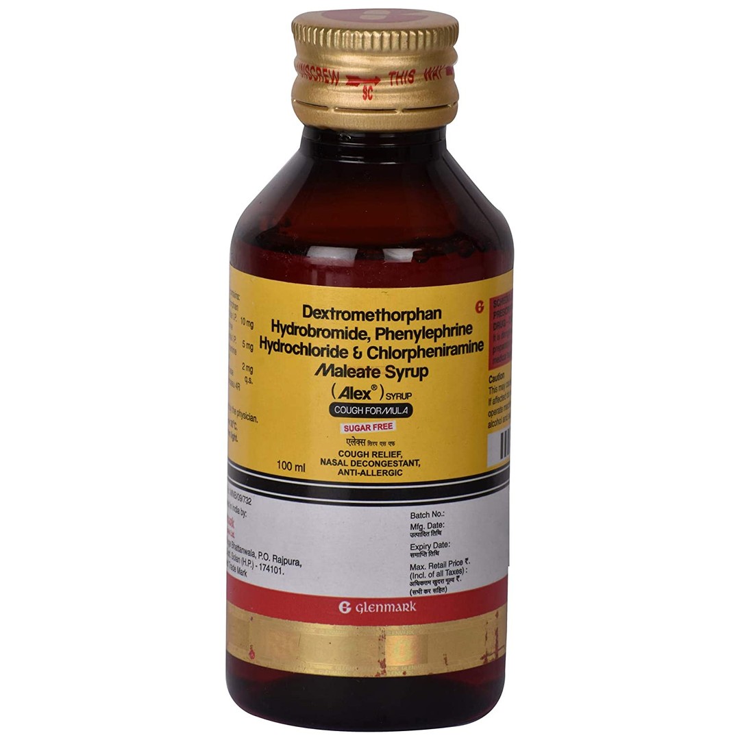 Alex Syrup Sugar Free
