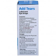 Add Tears Lubricant Eye Drop