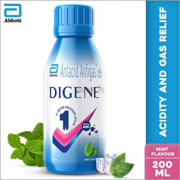 Digene Acidity & Gas Relief Gel Mint (200ml)