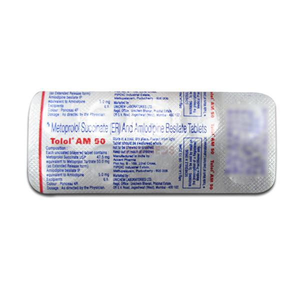 Tolol AM 50 Tablet PR
