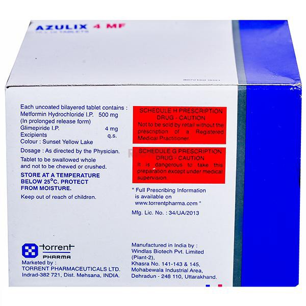 Azulix 4 MF Tablet PR