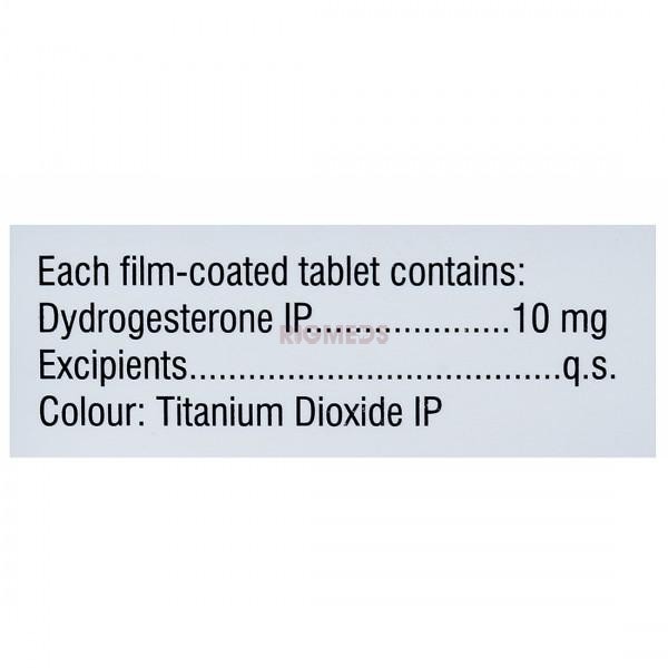 Dydrosure 10Mg Tablet