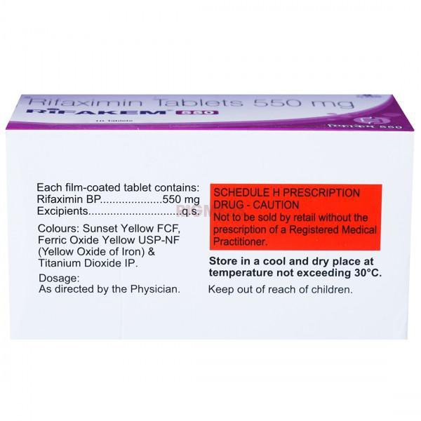 Rifakem 550 Tablet