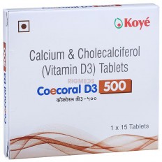Coecoral D3 500 Tablet