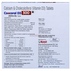 Coecoral D3 500 Tablet