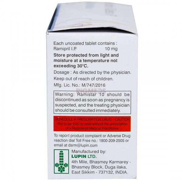 Ramistar 10 Tablet