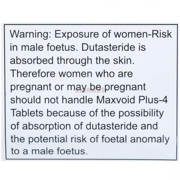 Maxvoid Plus 4Mg/0.5Mg Tablet