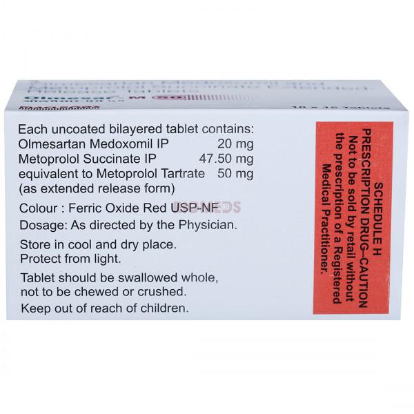 Olmesar M 50 Tablet ER