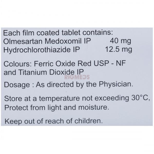 Olmesar H 40 Tablet