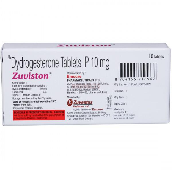 Zuviston 10Mg Tablet