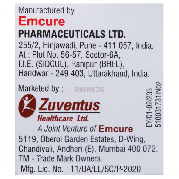 Zuviston 10Mg Tablet