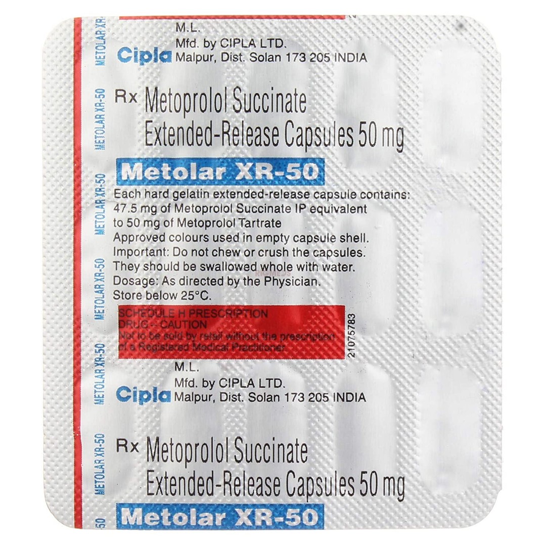 Metolar XR 50 Capsule