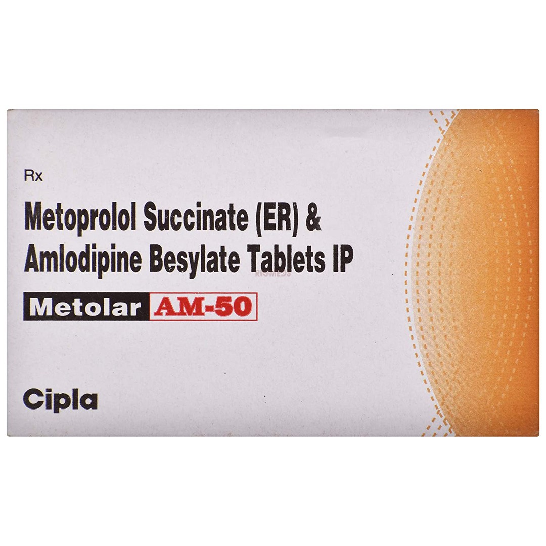 Metolar AM 50 Tablet
