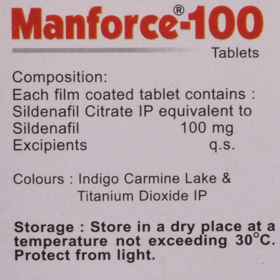 Manforce 100 Tablet