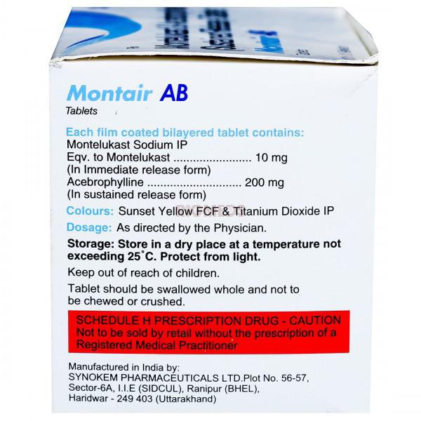Montair AB Tablet
