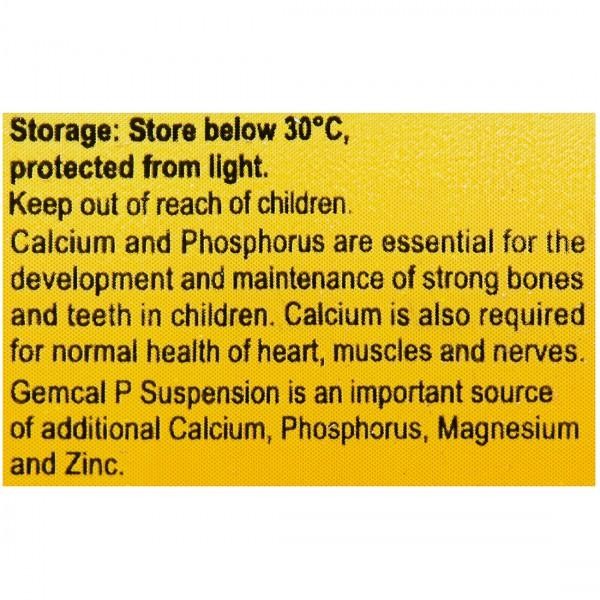 Gemcal P Suspension