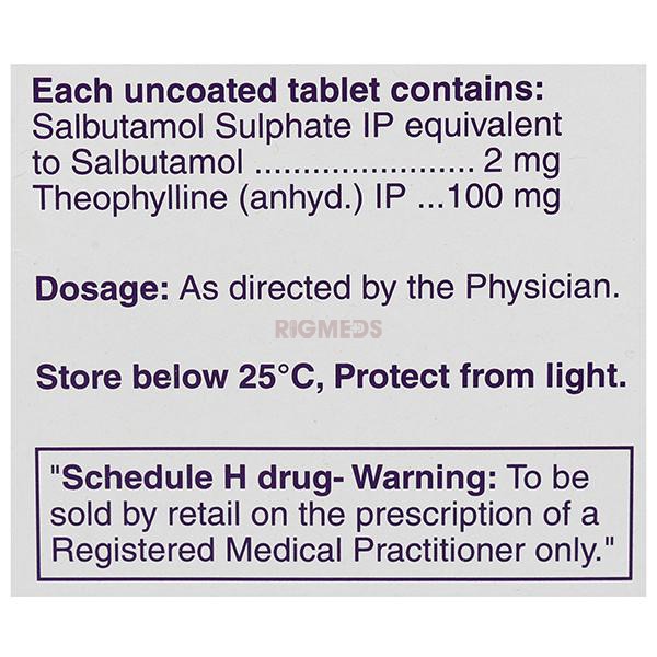 Theo Asthalin Tablet