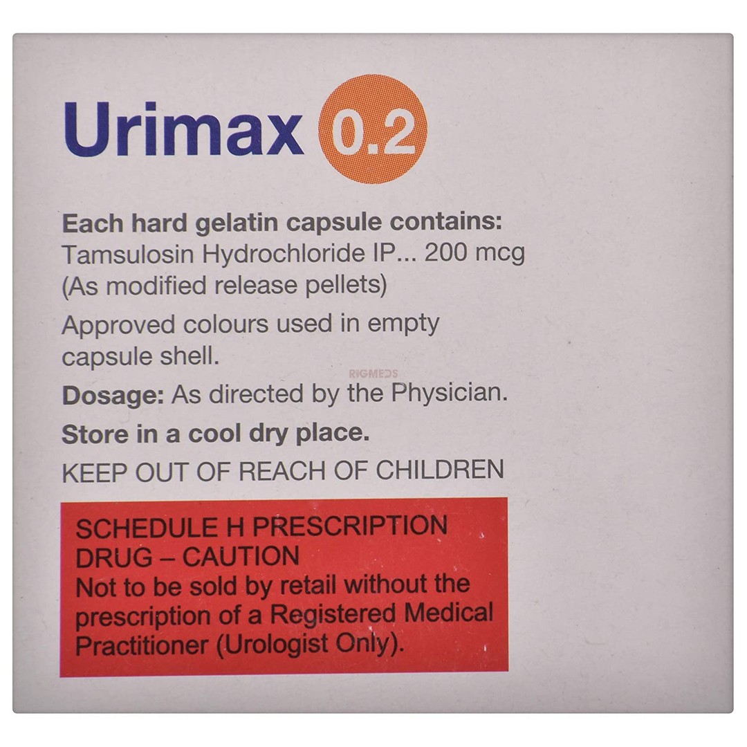 Urimax 0.2 Capsule MR