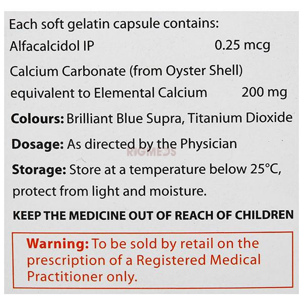 Alphadol C Soft Gelatin Capsule