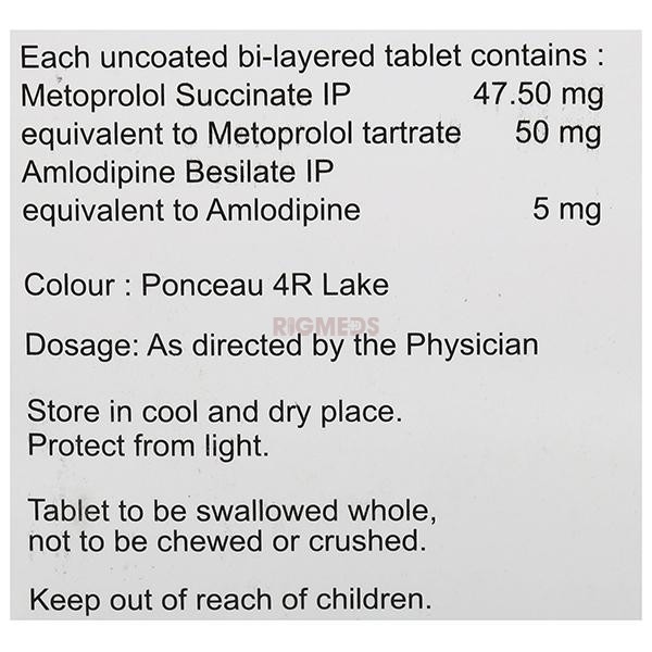 Amlovas M 5/50 Tablet PR