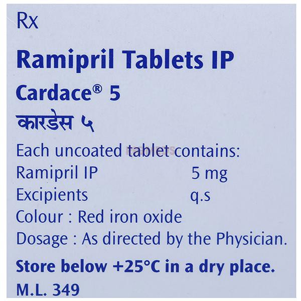 Cardace 5 Tablet