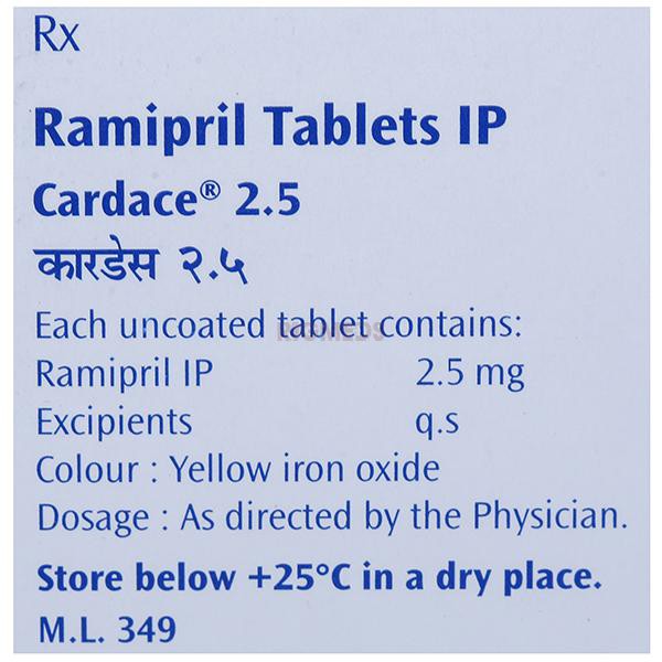Cardace 2.5 Tablet